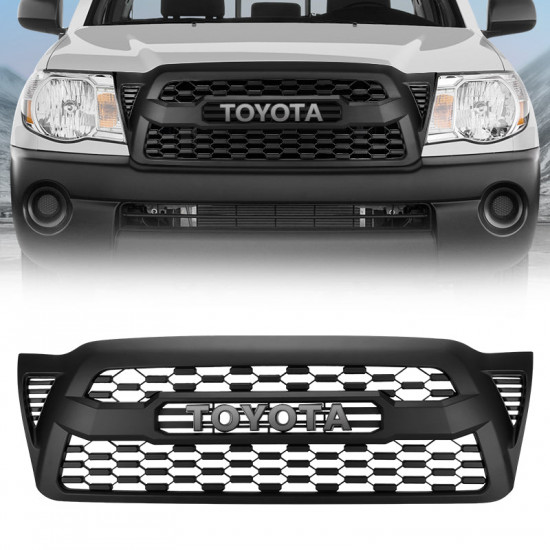 roxmad front grill replacement for 2005-2011 toyota tacoma