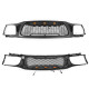 honeycomb front grill with 3 led lights for 2001-2004 toyota tacoma