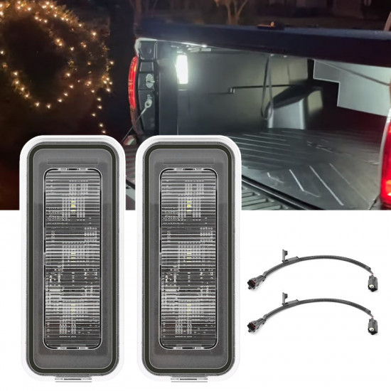 roxmad 2 pcs led bed lights replacement for 2020-later toyota tacoma 