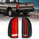 roxmad led rear black brake tail lights for 2005-2015 toyota tacoma