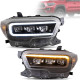 roxmad matrix projector led headlight for 2016-later toyota tacoma