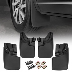 roxmad mud flaps splash guards for toyota tacoma 2016-later with oem fender flares