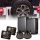 smoke led tail lights & turning signals with fender flares lights