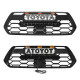 roxmad trd pro style grill with led light bar for 2016-later toyota tacoma