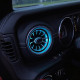 turbo air ac vent w/ led ambient atmosphere lights for 2011-2018 jeep wrangler jk