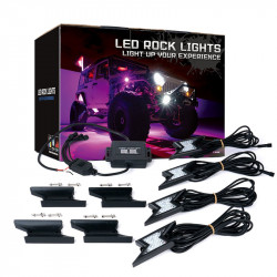 z-style lightning led rgb bluetooth rock lights